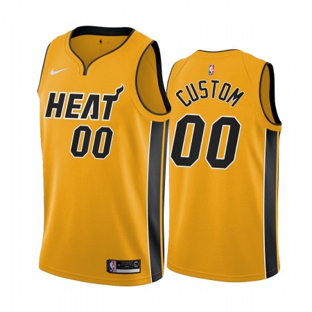 Miami Heat Custom 2020-21 Earned Edition Pelipaidat Swingman - Miesten